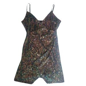 City Triangle Sequin Mini Dress size 15
